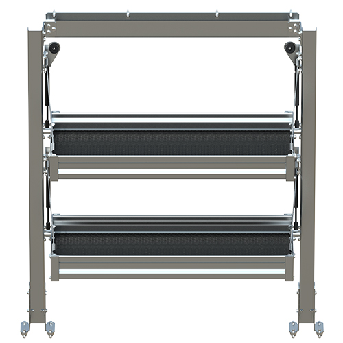 Fold-Up Shelving